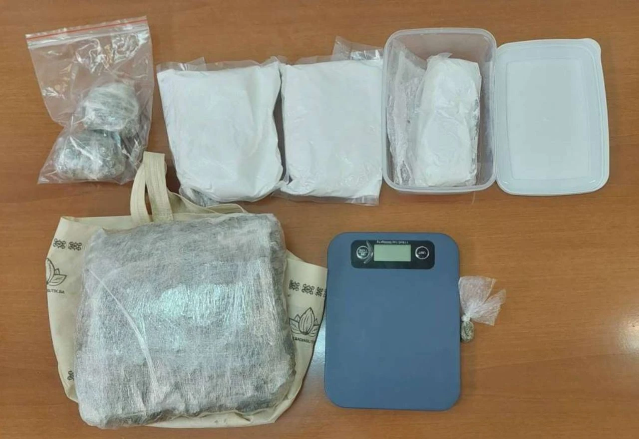 Skoro 2 kilograma droge pronađeno kod 28-godišnjaka