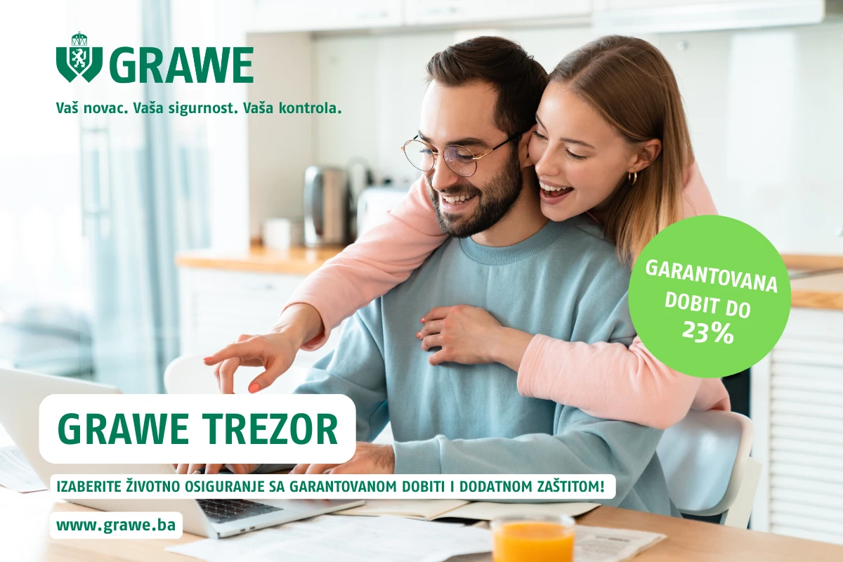 Gdje pametno štedjeti u 2025? Proizvod koji objedinjuje sigurnost, dobit i zaštitu - GRAWE TREZOR
