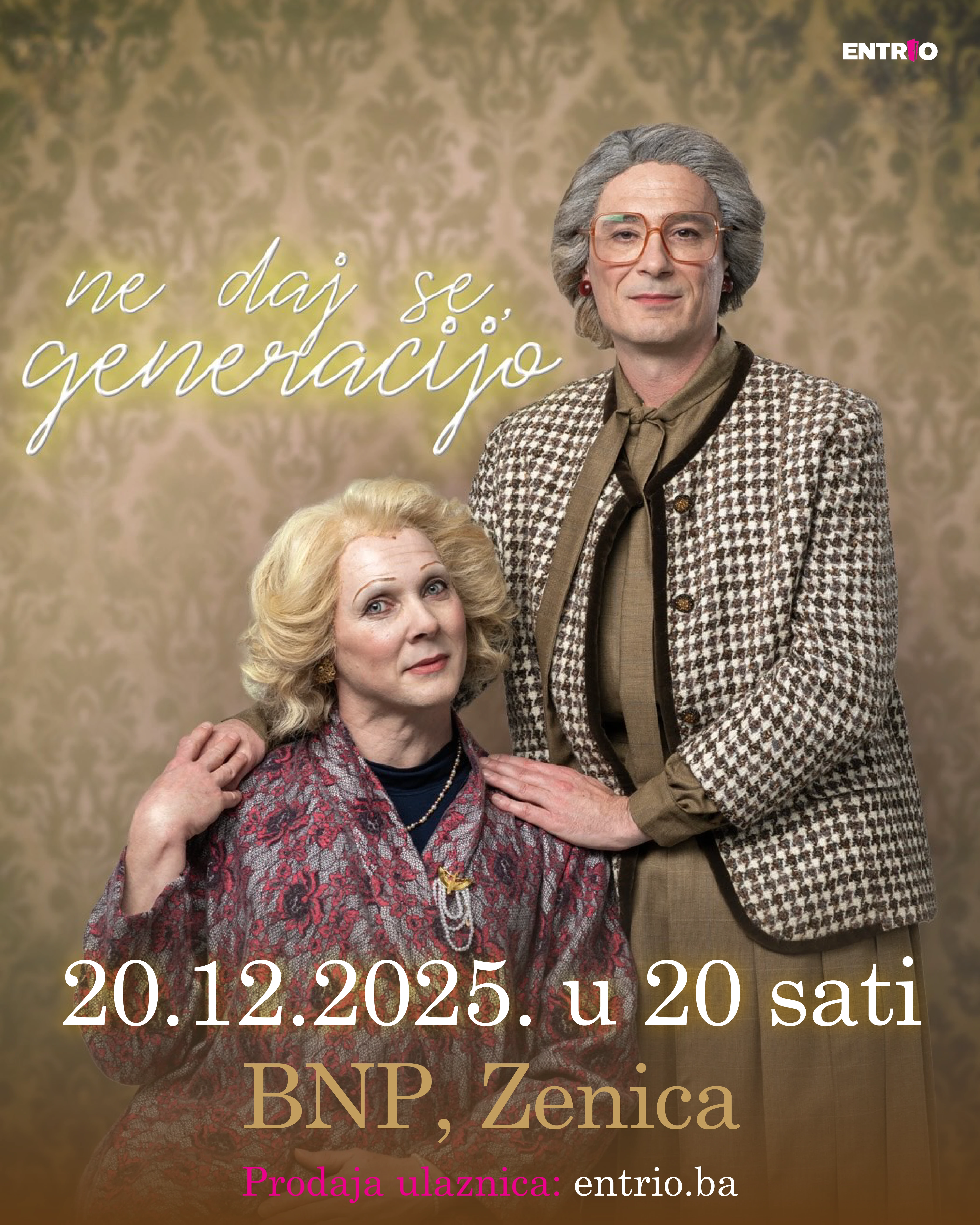 Hit predstava "Ne daj se, generacijo" na zahtjev publike ponovo u Mostaru, a po prvi put u Zenici!