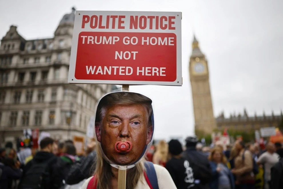 Londonske ulice protiv Trumpa: "Migranti su dobrodošli, Trump nije"