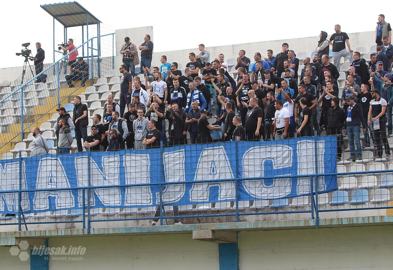 Manijaci neće bodriti Željezničar u Širokom Brijegu