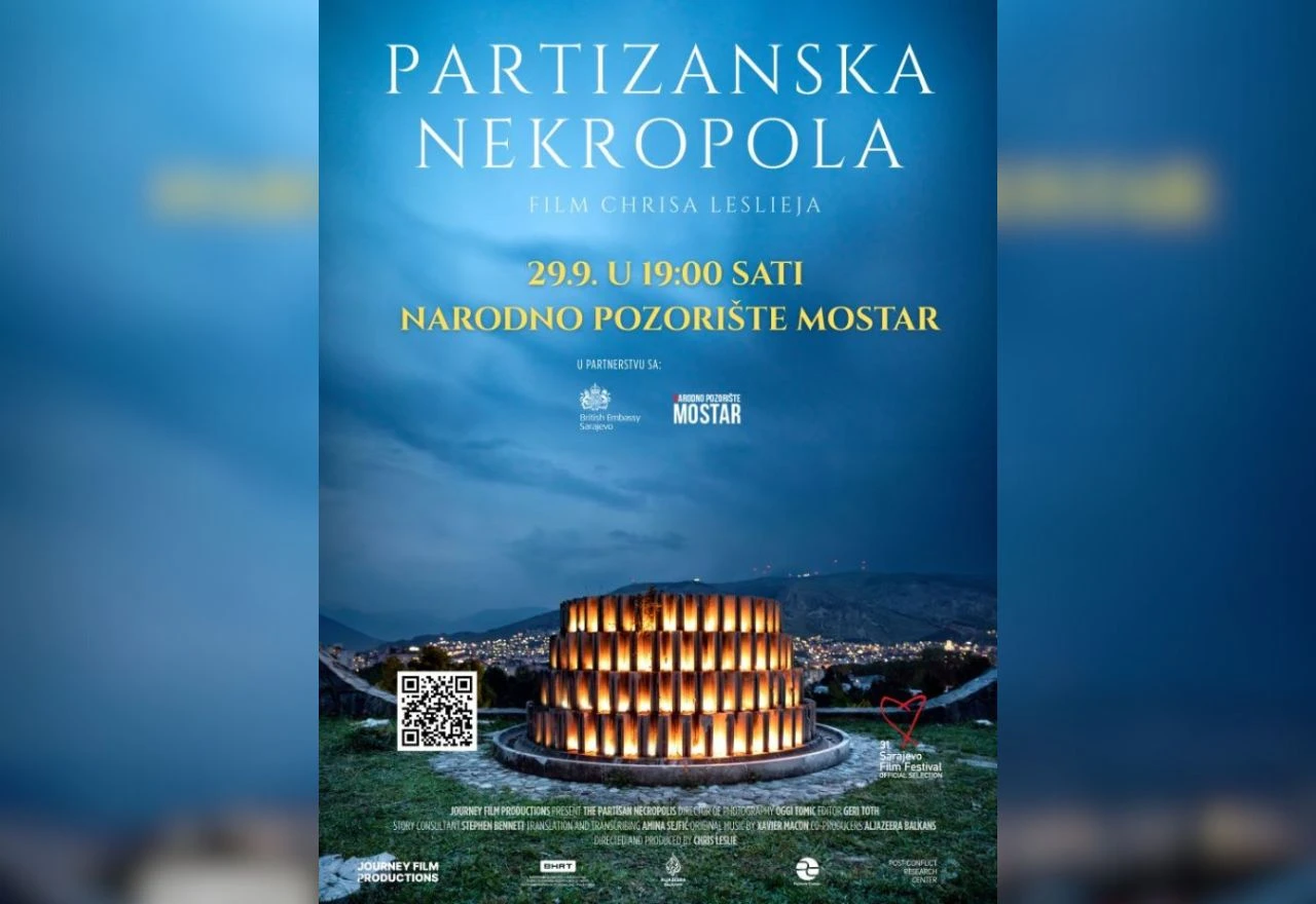 Mostar: Posebna projekcija dokumentarca "Partizanska nekropola"