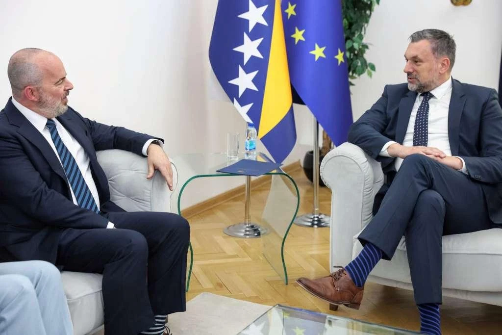 Konaković i Ginkel razgovarali o sigurnosti, reformi i partnerstvu u svim segmentima