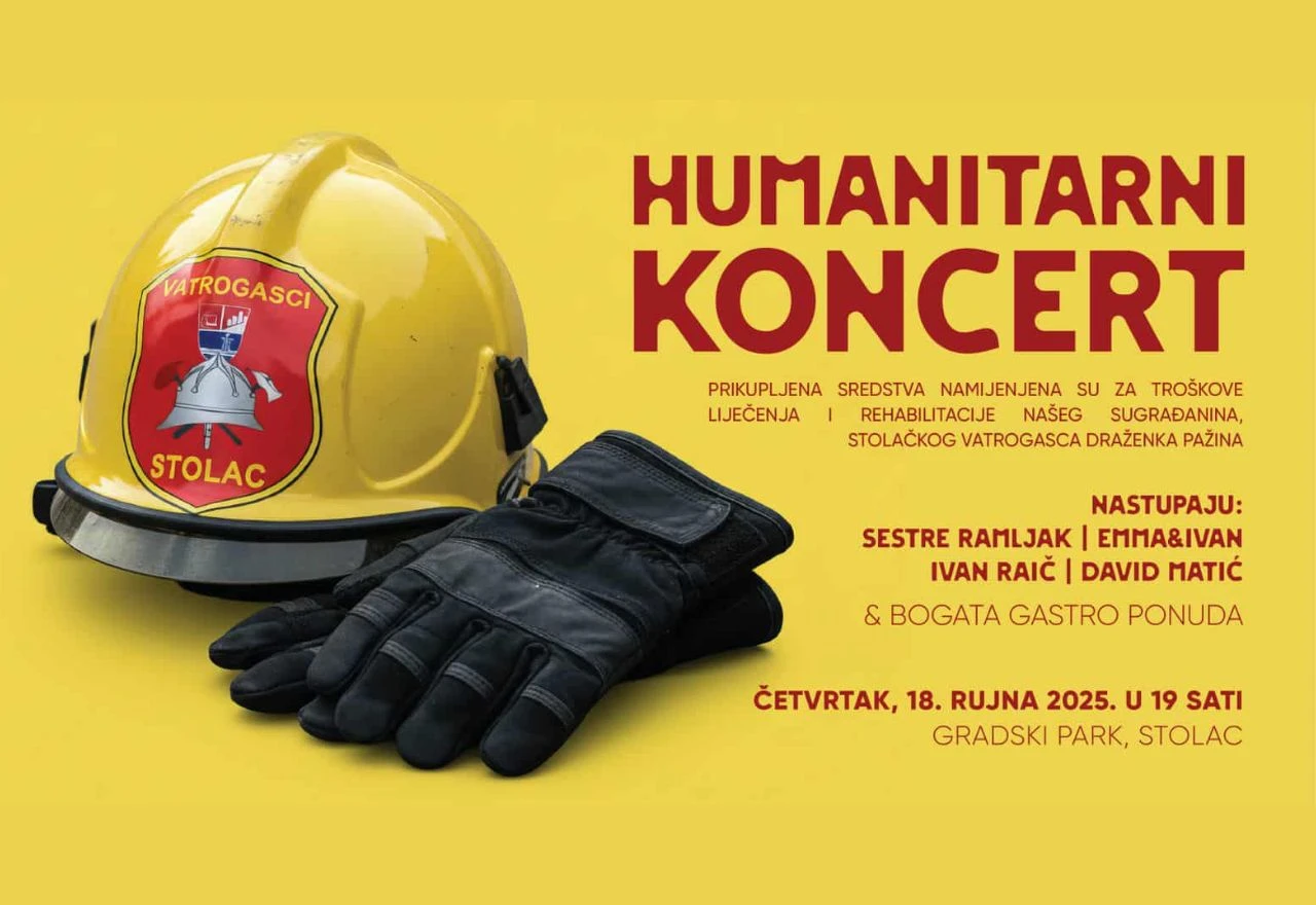 Održan humanitarni koncert za vatrogasca Draženka Pažina