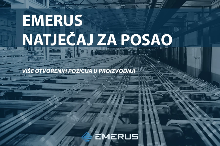 EMERUS: Otvoren natječaj za više pozicija