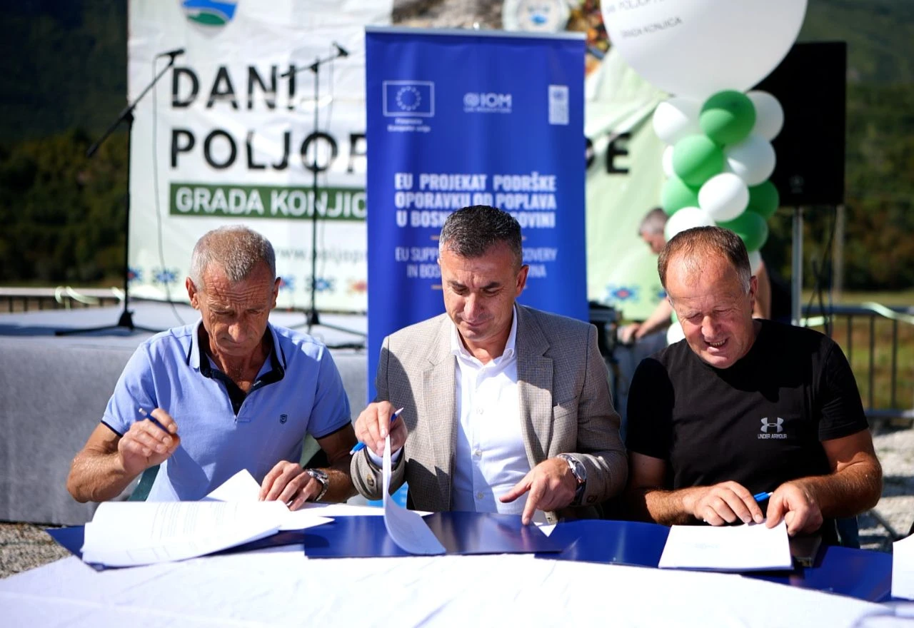 Konjic: 54 poljoprivrednika dobila podršku kroz EU projekt oporavka od poplava