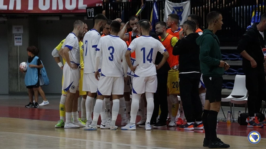 Težak poraz futsal reprezentacije BiH u Belgiji
