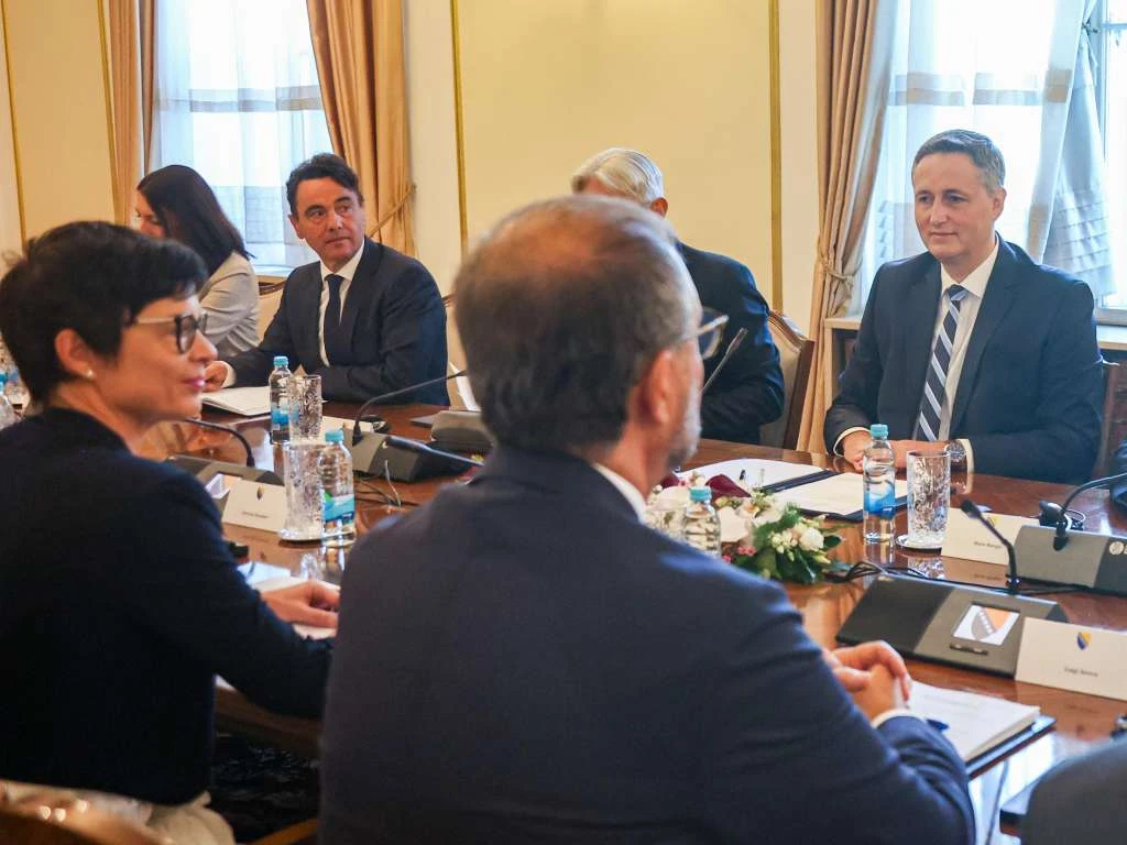 Bećirović s Martom Kos: EU i NATO ostaju strateški ciljevi BiH