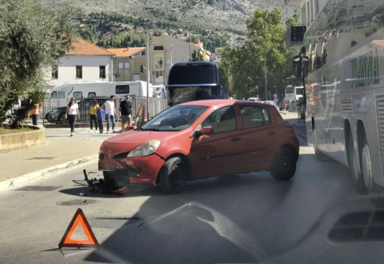 Sudar kod Franjevačke izazvao velike gužve