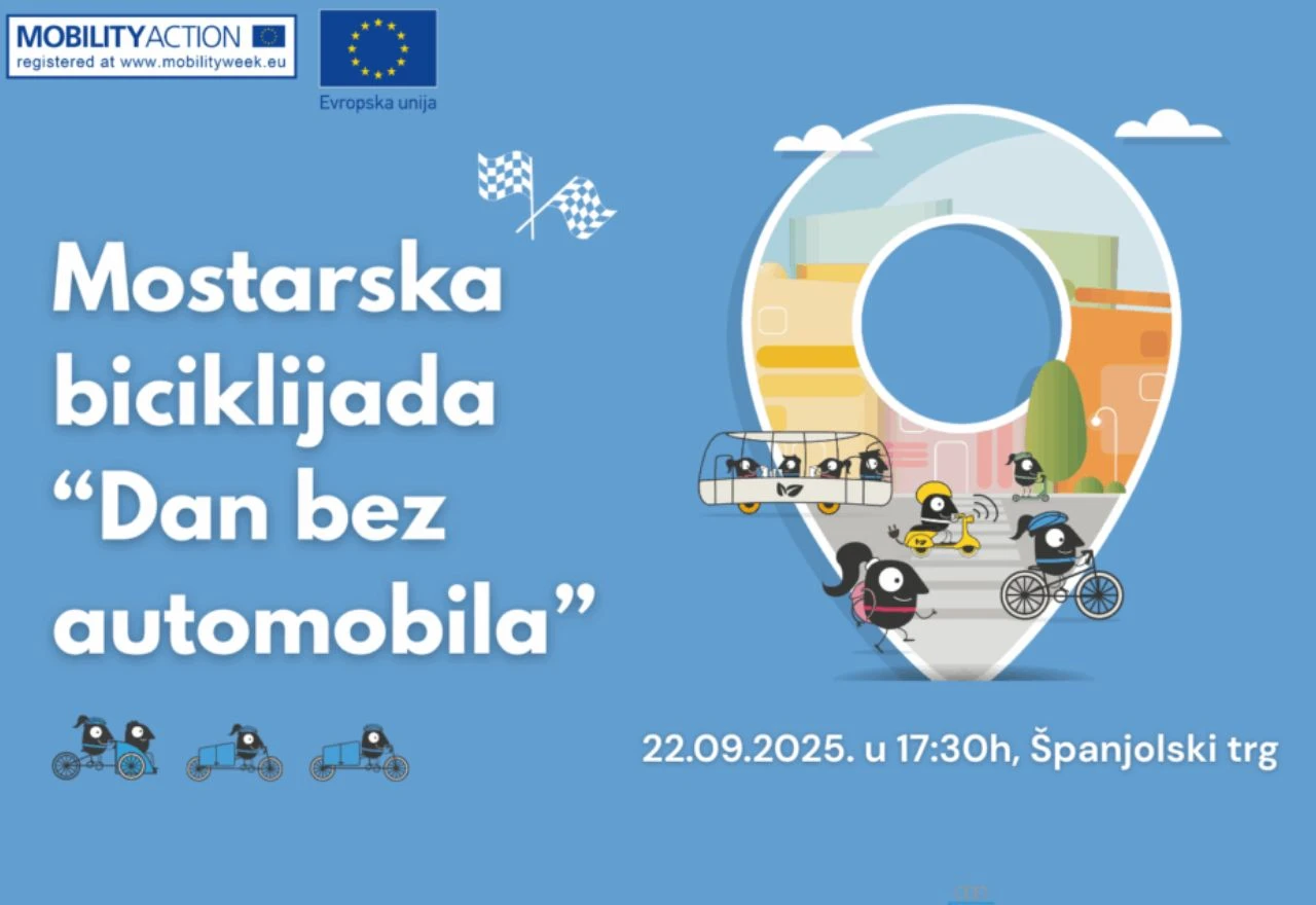 Grad Mostar poziva građane na biciklijadu i vožnju bez automobila