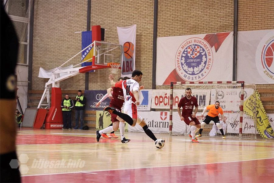 Dječaci s Une u Drugoj, a Zrinjski u Prvoj futsal ligi