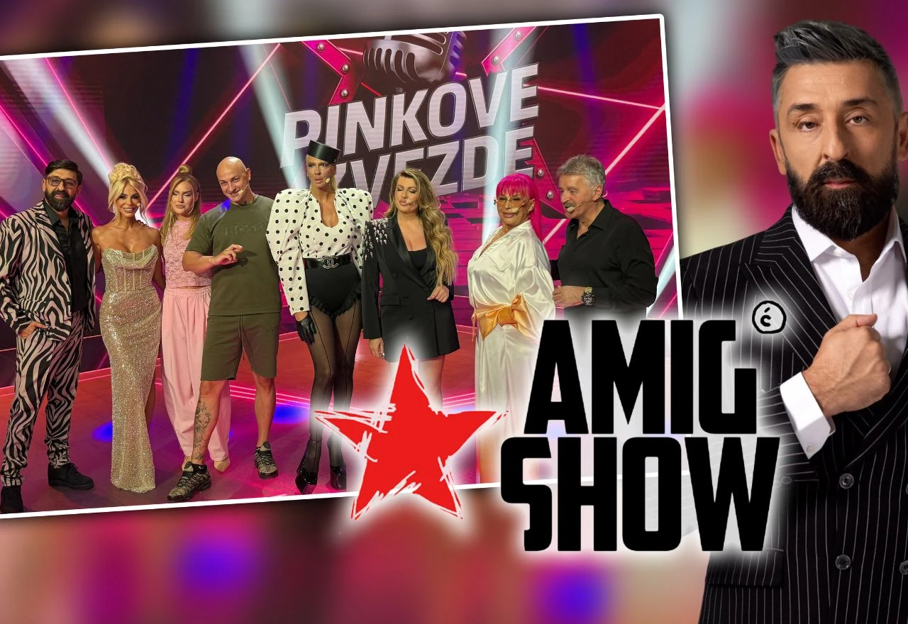 Žiri "Pinkovih zvezda" prvi put zajedno u "Ami G Showu"