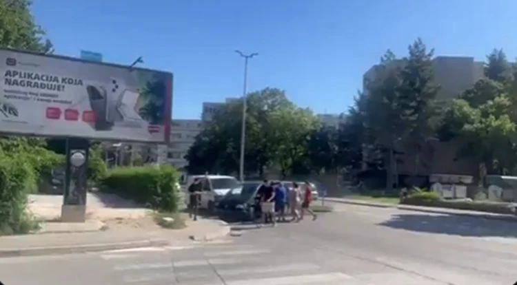 VIDEO: Prometna nesreća u Dubrovačkoj završila sukobom