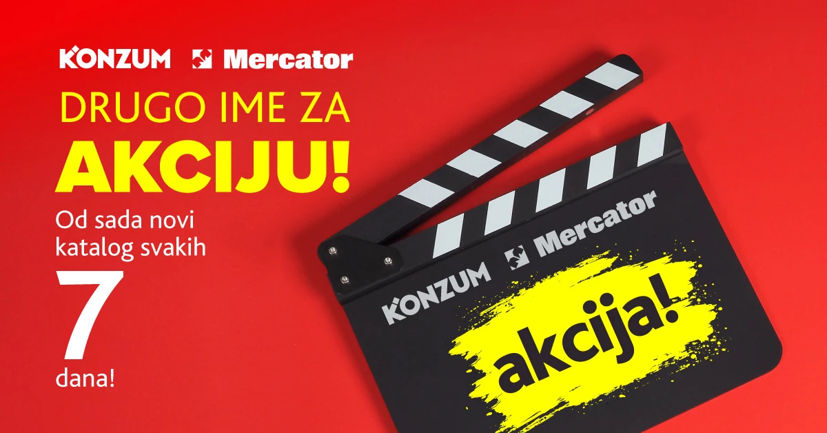 Konzum i Mercator: Drugo ime za AKCIJU!