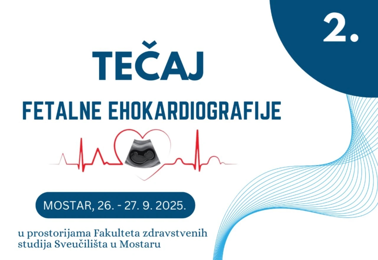 Drugi tečaj fetalne ehokardiografije u Mostaru