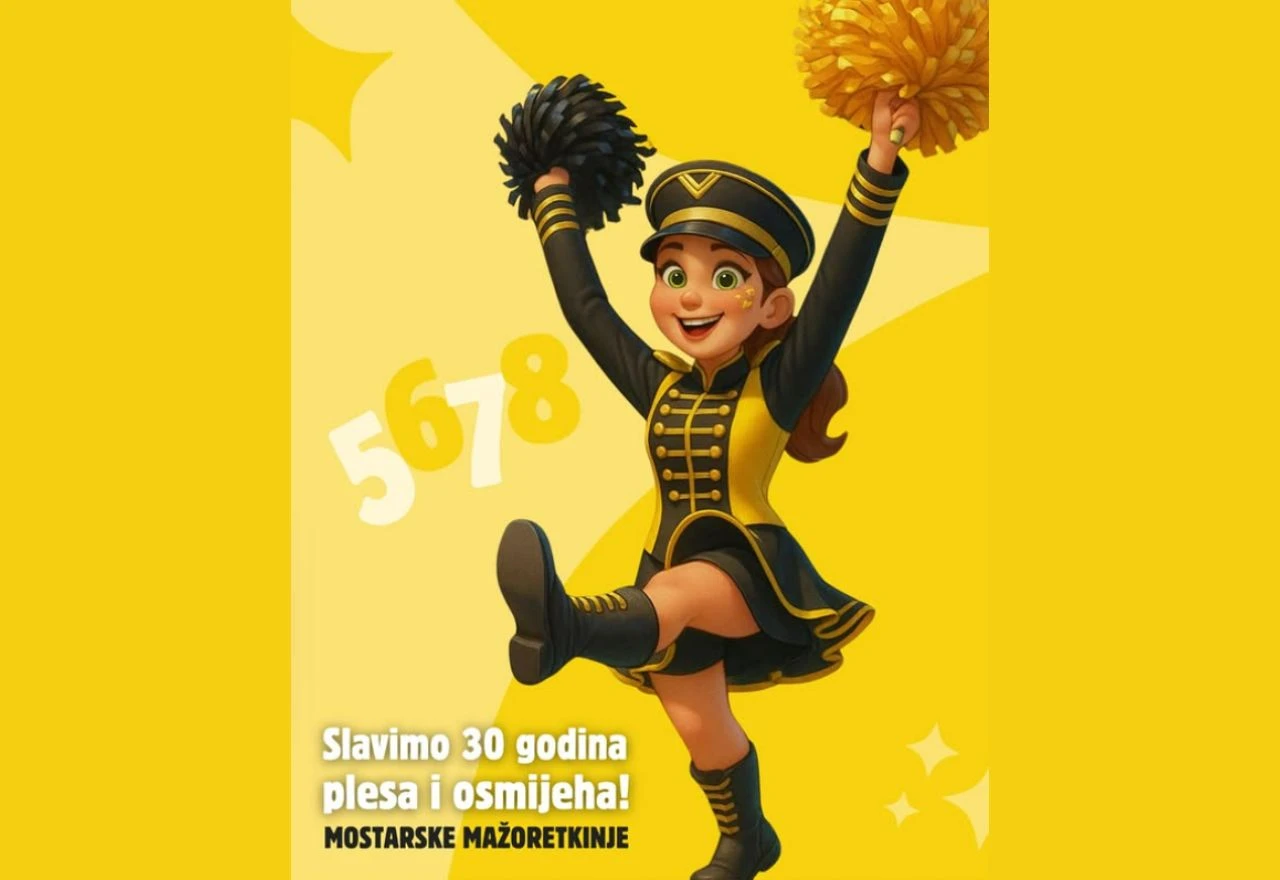 Mostarske mažoretkinje slave 30 godina postojanja