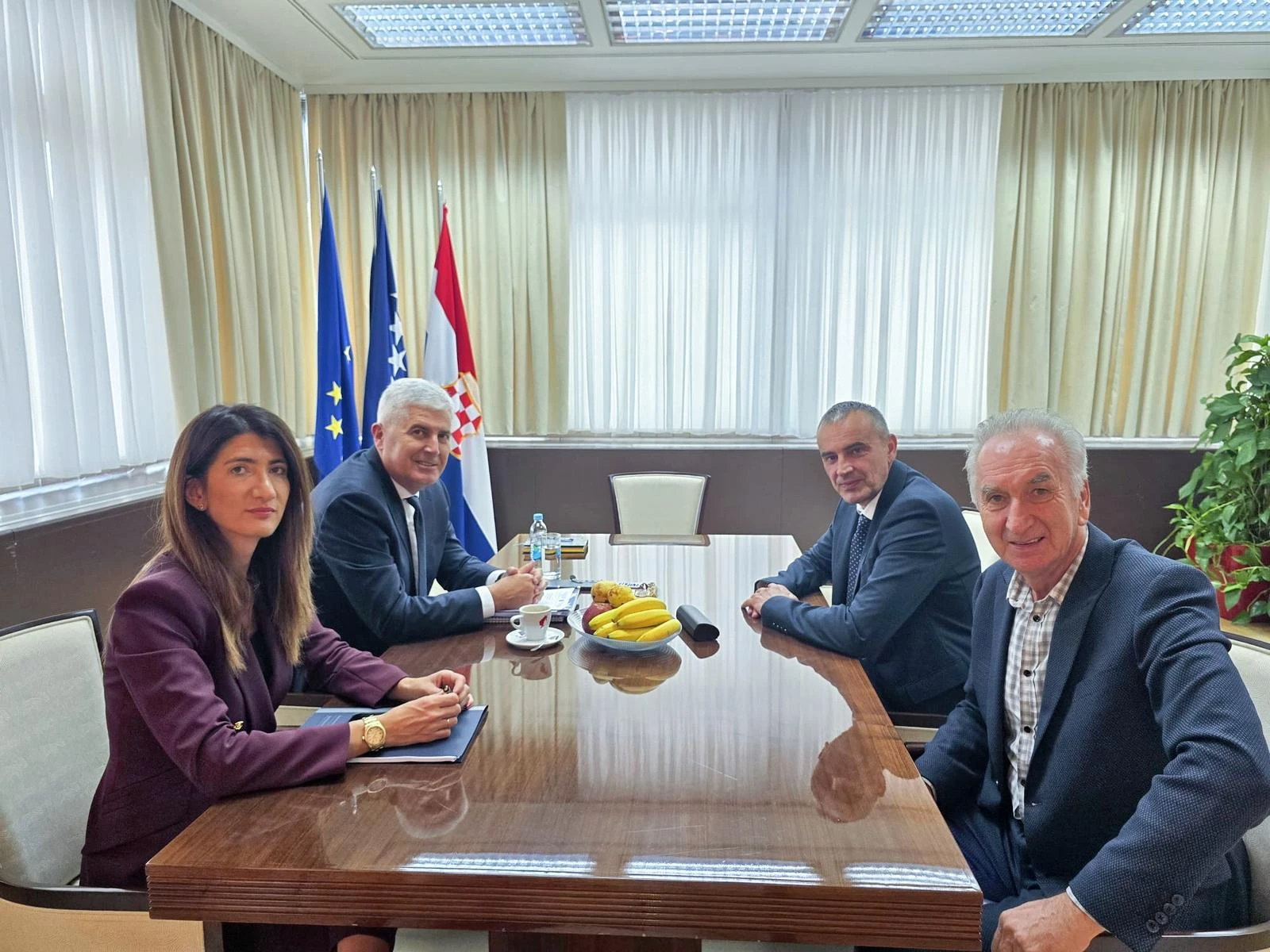 Čović se sastao s predstavnicima SDS-a