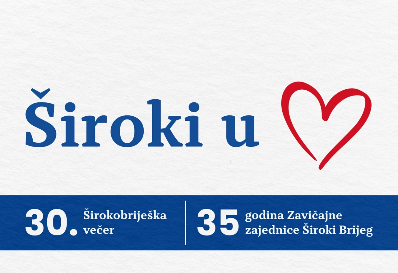 Širokobriješka večer u dvorani Vatroslav Lisinski u Zagrebu