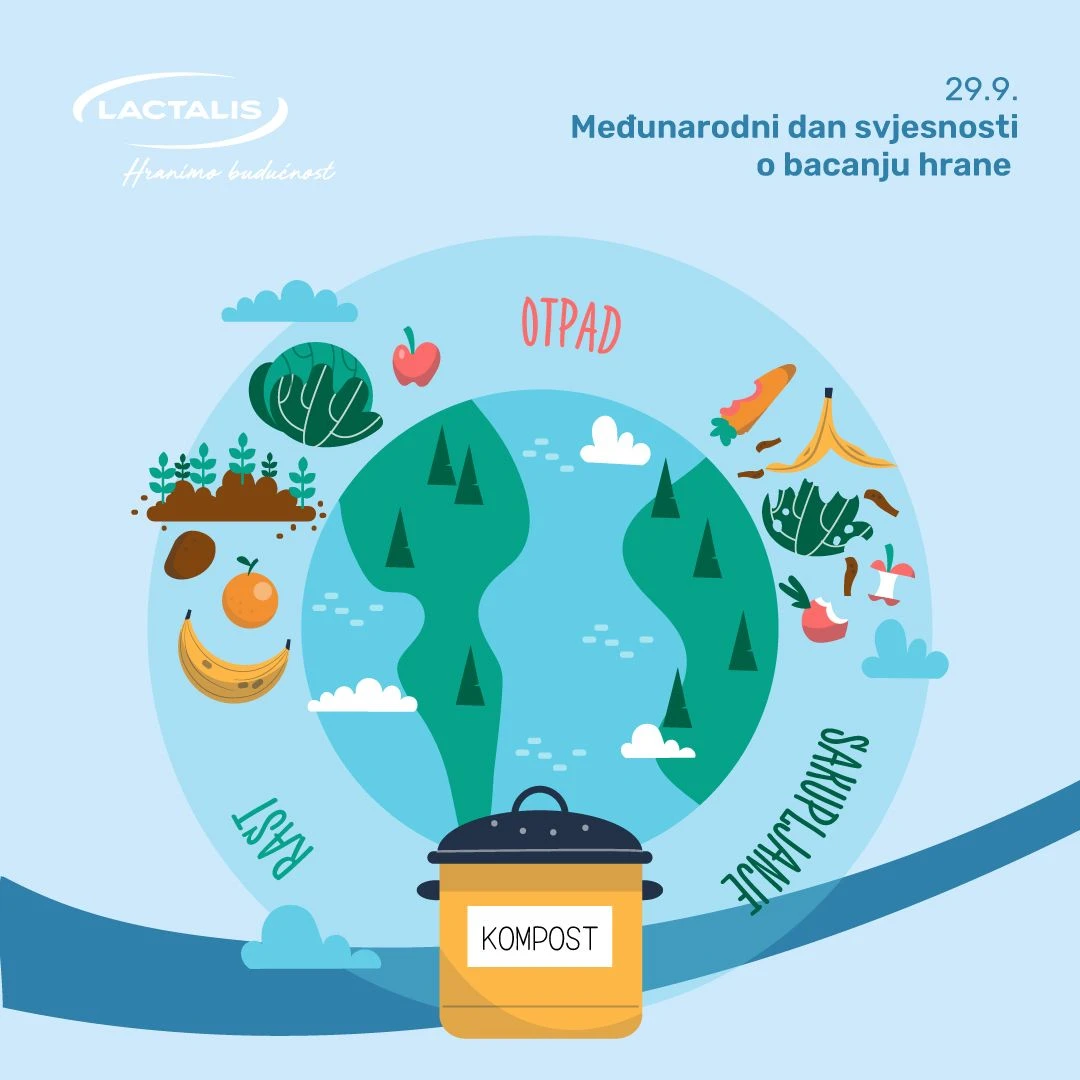 Lactalis BH obilježava Dan svjesnosti o bacanju hrane donacijama najugroženijima