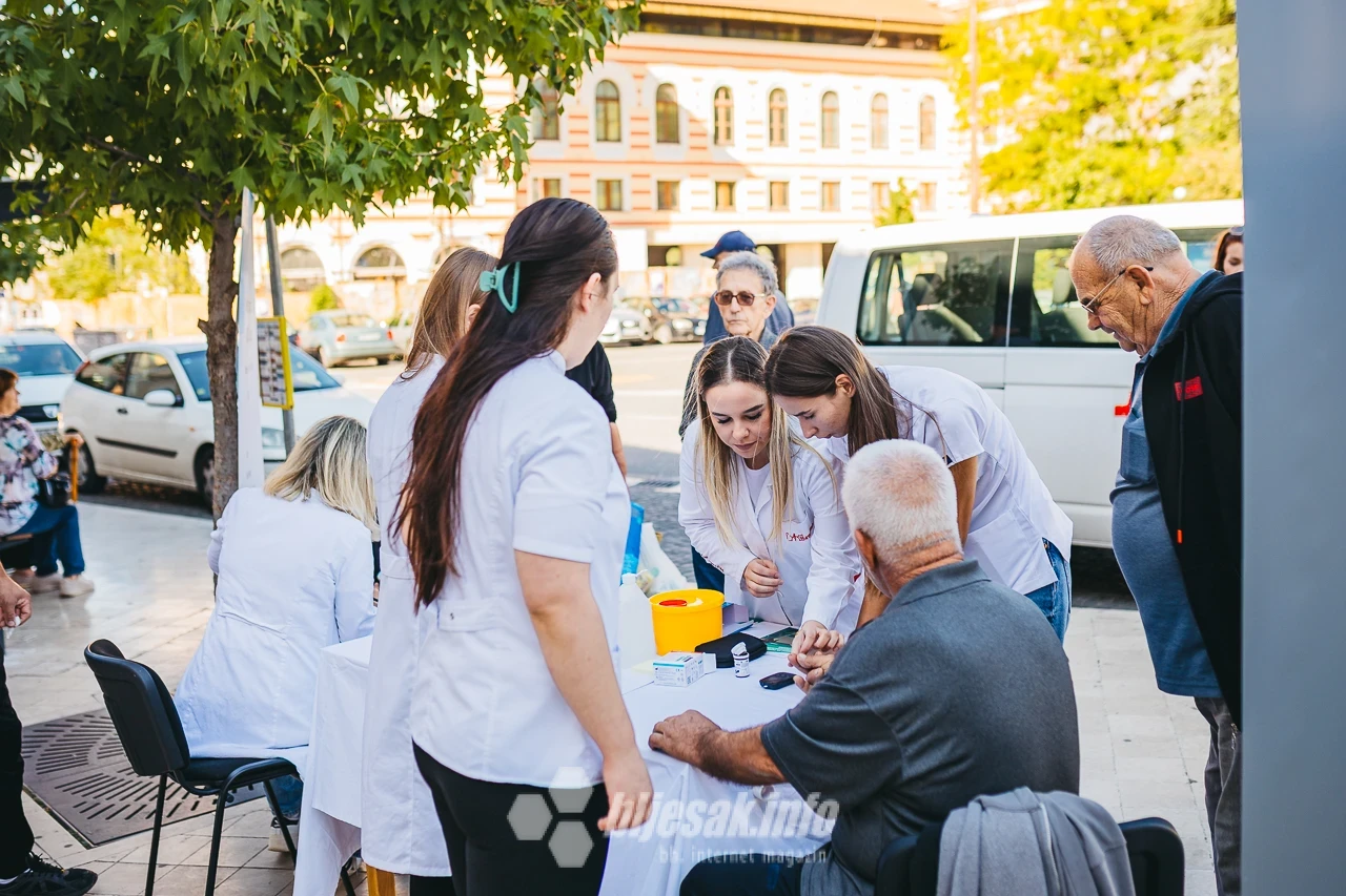 Građani Mostara ovog tjedna besplatno mjere tlak i šećer
