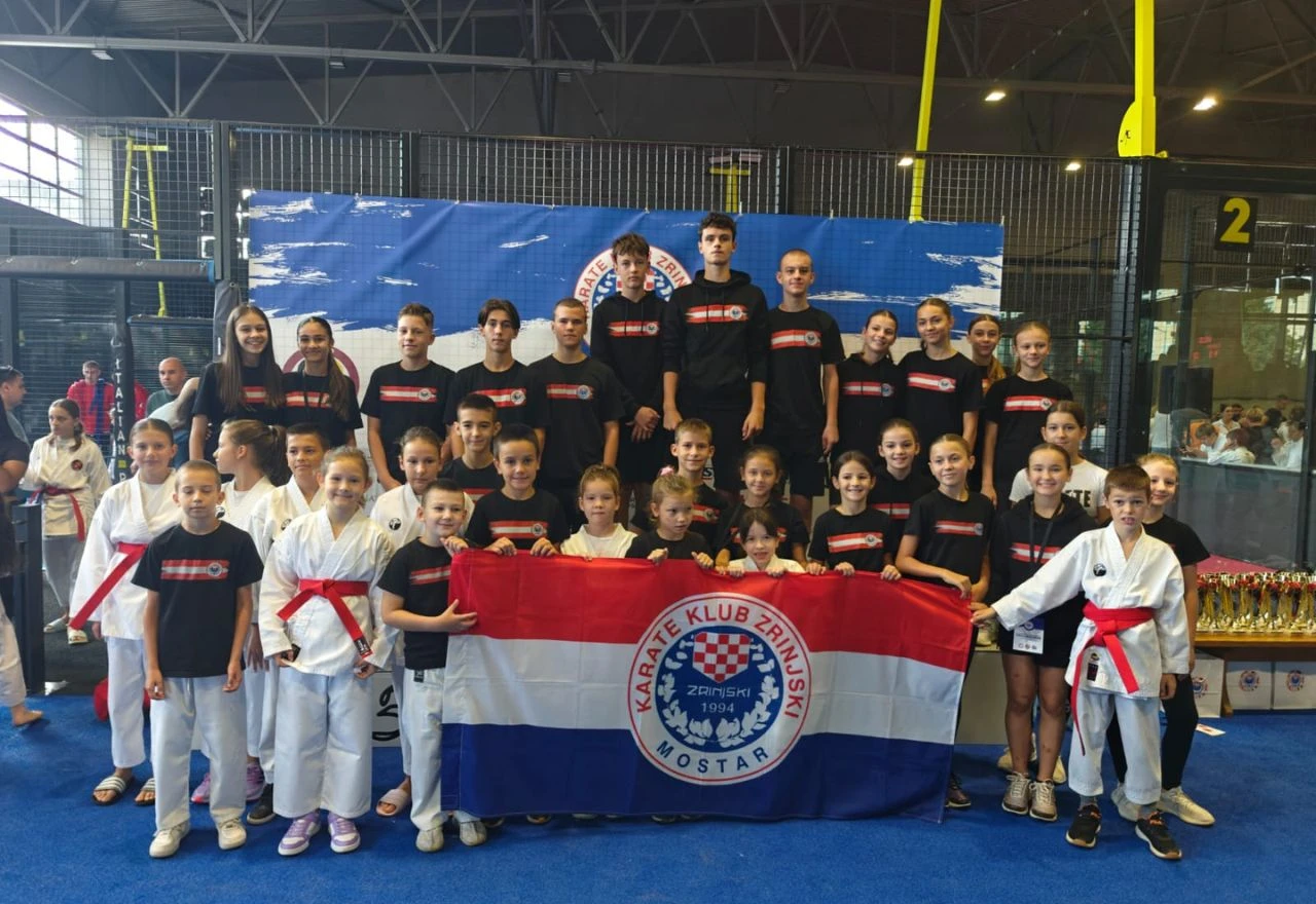 FOTO | Uspješno održan četvrti Zrinjski karate kup u Mostaru