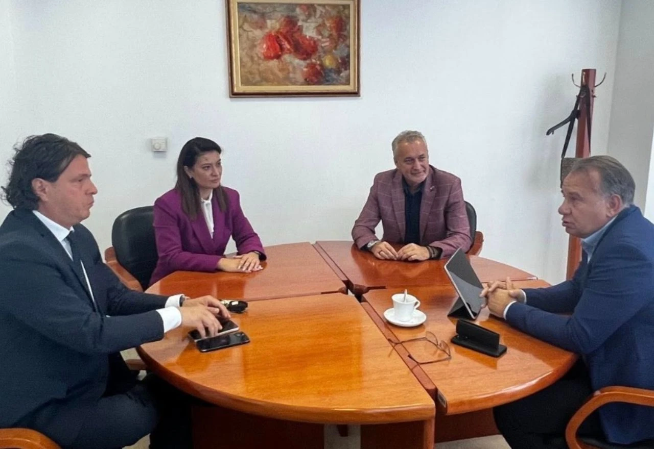 Mostar: Nikšić i Kraljević s vodstvom Odbojkaškog saveza BiH