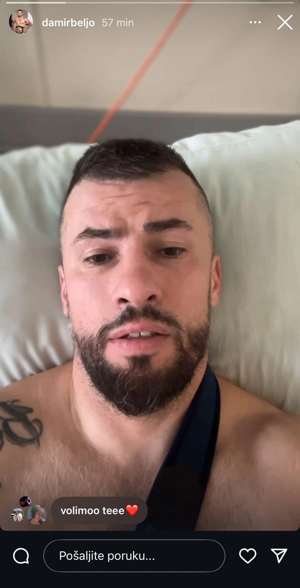 Damir Beljo se javio iz bolnice: Ja sam dobro, pomolite se za ozlijeđenog mladića
