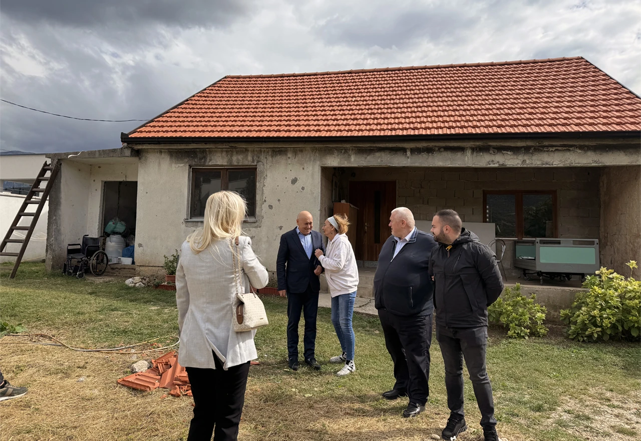 Napreduju radovi na obnovi doma obitelji Bovan u Vrapčićima