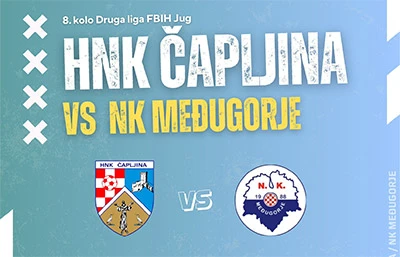 HNK Čapljina - NK Međugorje – utakmica na Bjelavama!