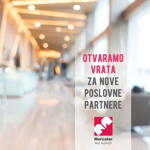 Otvaramo vrata za nove poslovne partnere!