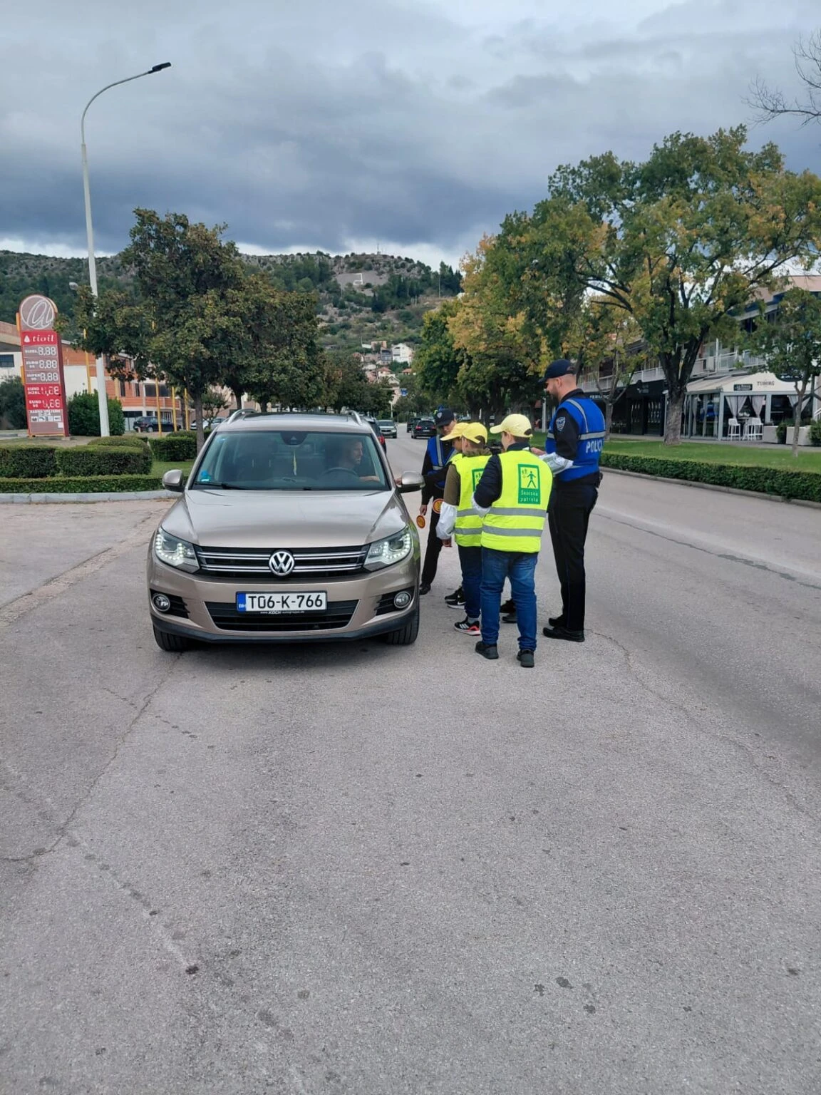 Policija u Čapljini provodi edukativne aktivnosti za prvašiće.