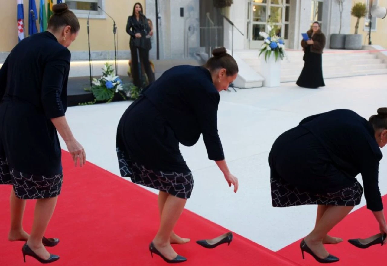 Hrvatska ministrica ostala bez cipele