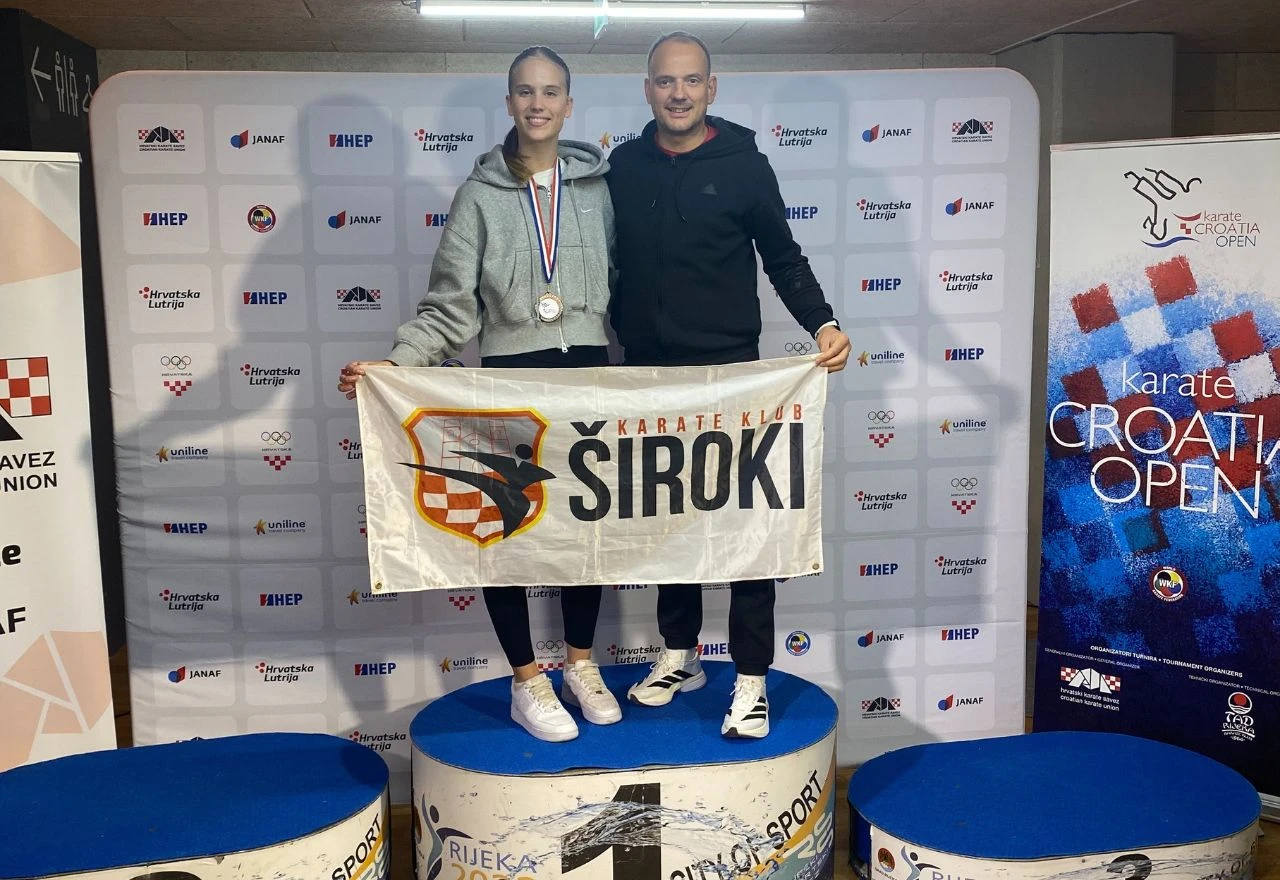 Mlada karatistica iz Širokog osvojila broncu na Croatian Karate Openu