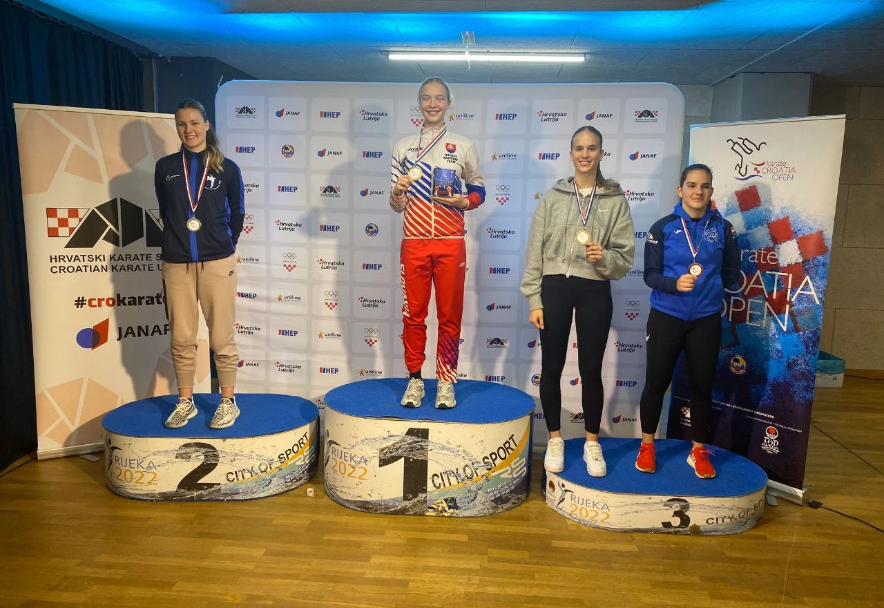 Mlada karatistica iz Širokog osvojila broncu na Croatian Karate Openu