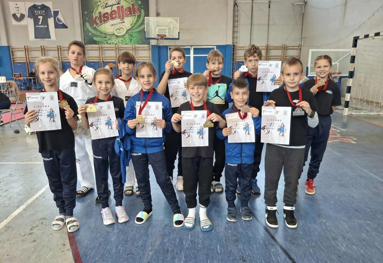 Cro Star Mostar osvojio 23 medalje u Kiseljaku