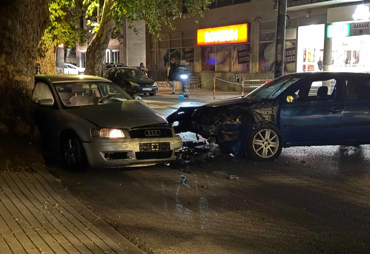 Dvije osobe ozlijeđene u teškoj nesreći prema Katedrali u Mostaru