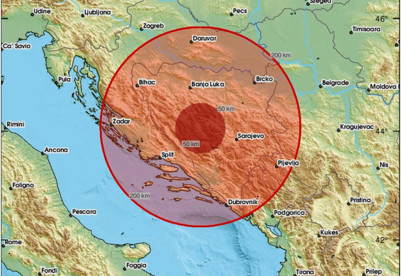 Potres pogodio Bugojno
