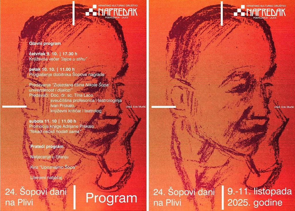 Željko Ivanković dobitnik pjesničke nagrade "Šopovi dani na Plivi"
