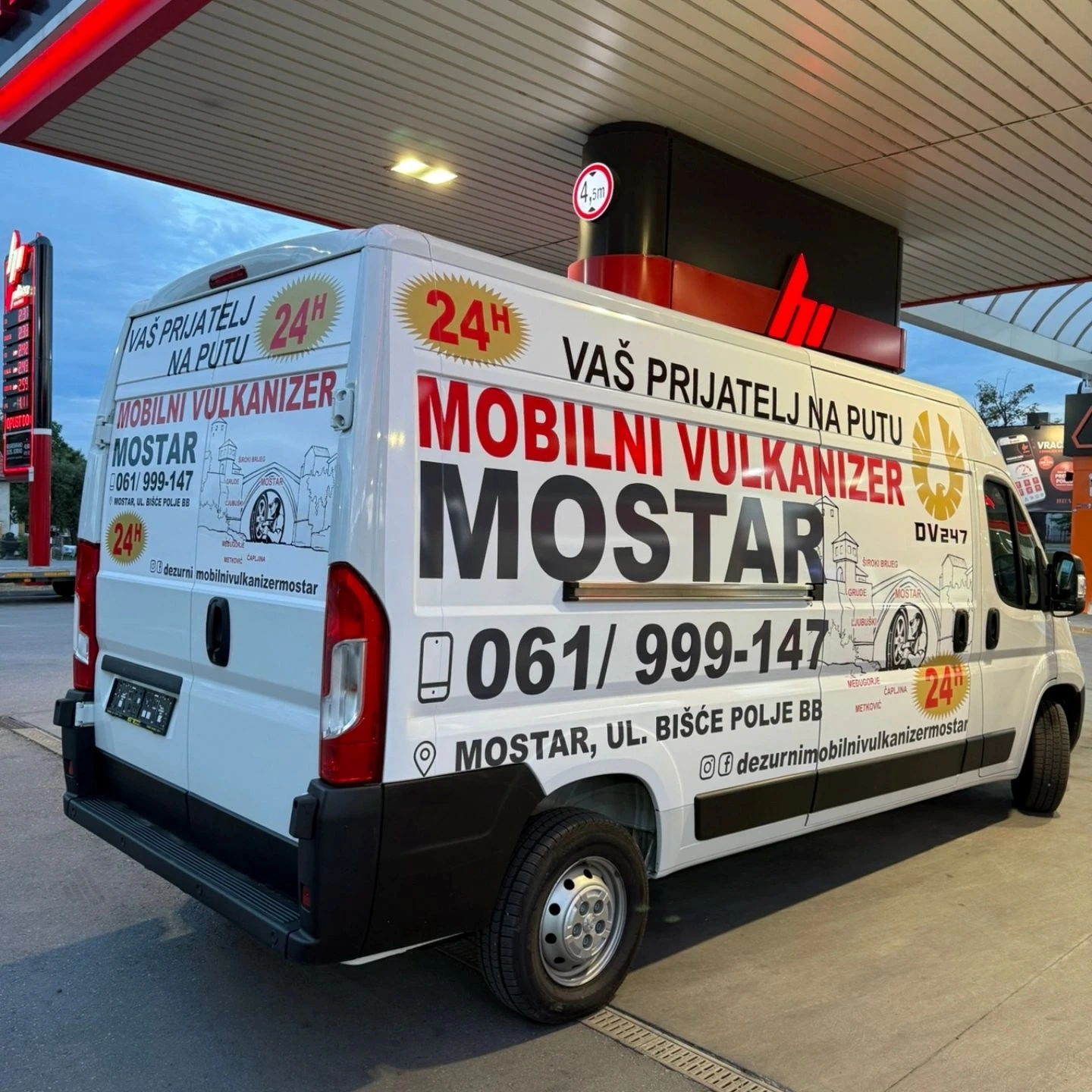 Mobilni vulkanizer i mehaničar dostupni 24 sata u Mostaru