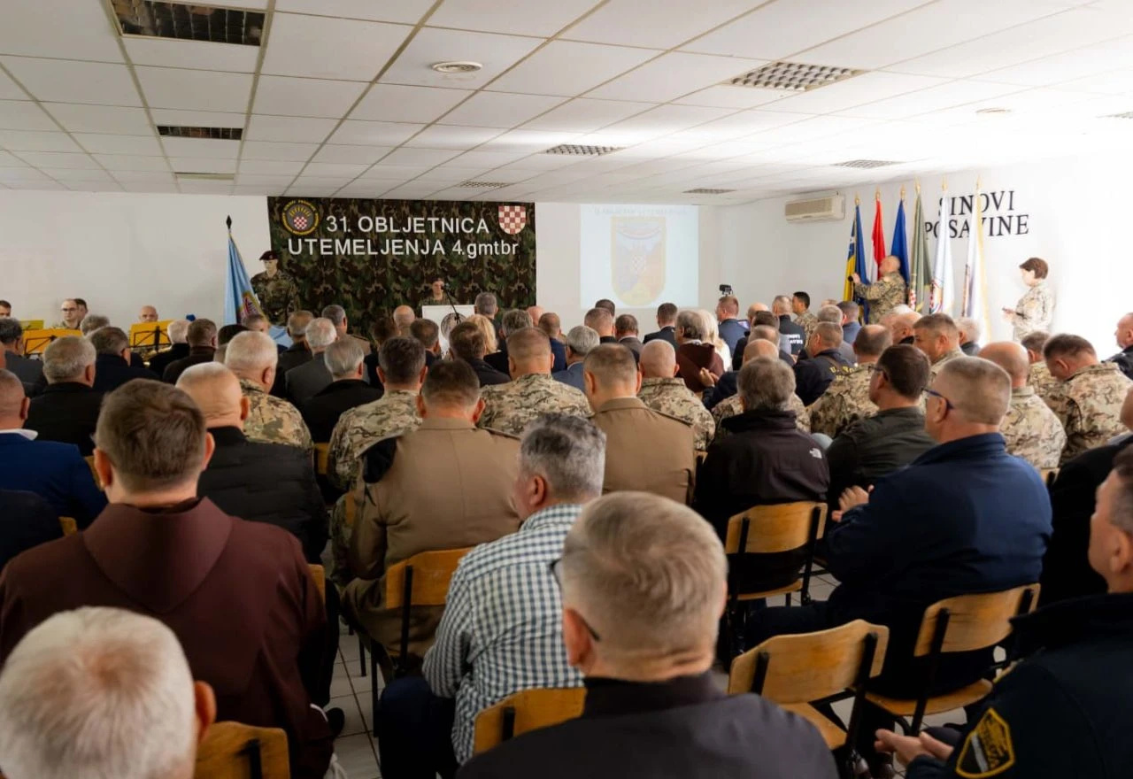 U Orašju obilježena 31. obljetnica 4. gardijske motorizirane brigade HVO-a