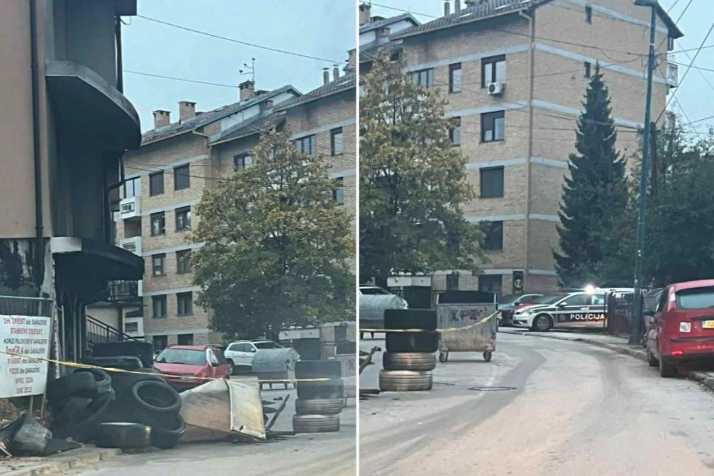 U Sarajevu izgorjela tri vozila i garaža