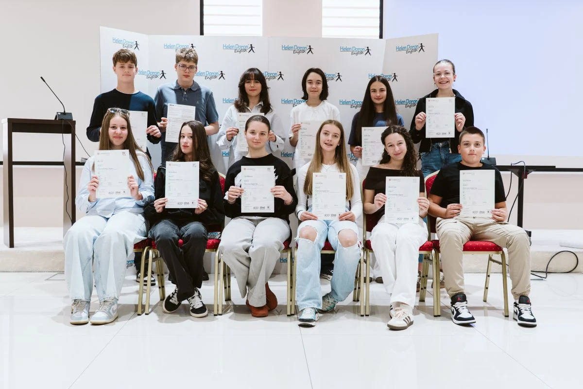 Učenici Helen Doron škole u Mostaru primili Cambridge certifikate