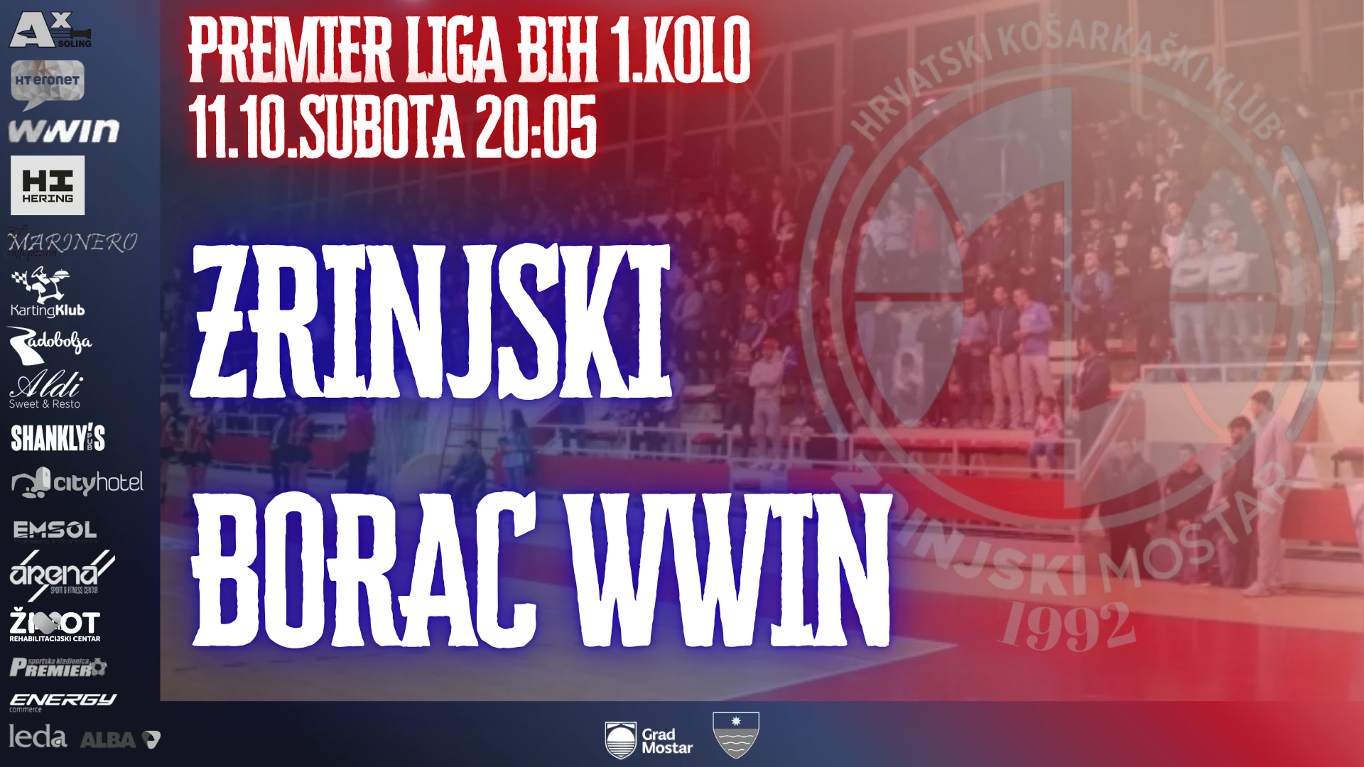 Premijer liga počinje: Zrinjski protiv Borca WWIN na Bijelom Brijegu