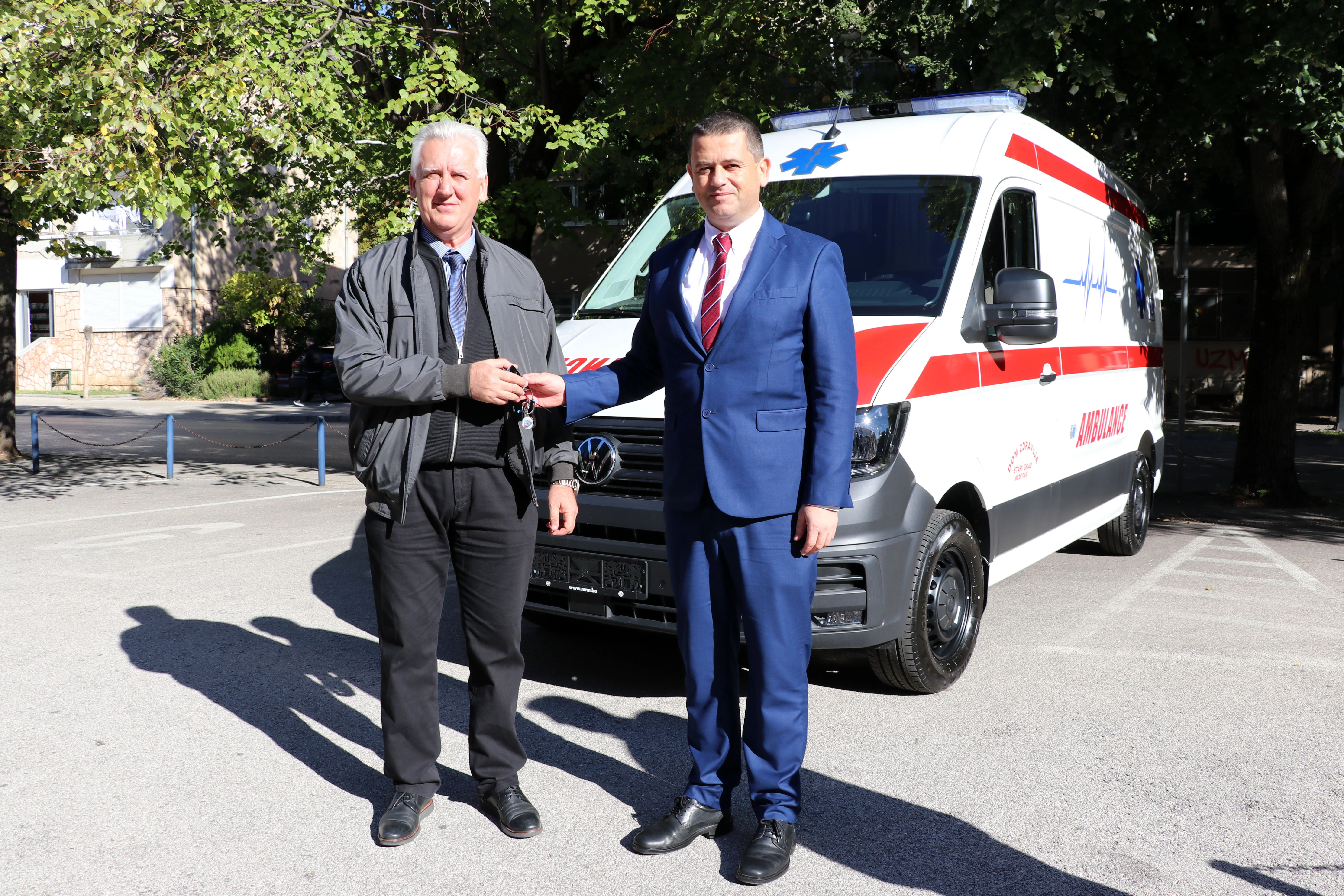 Dom zdravlja Stari grad Mostar dobio novo vozilo hitne pomoći