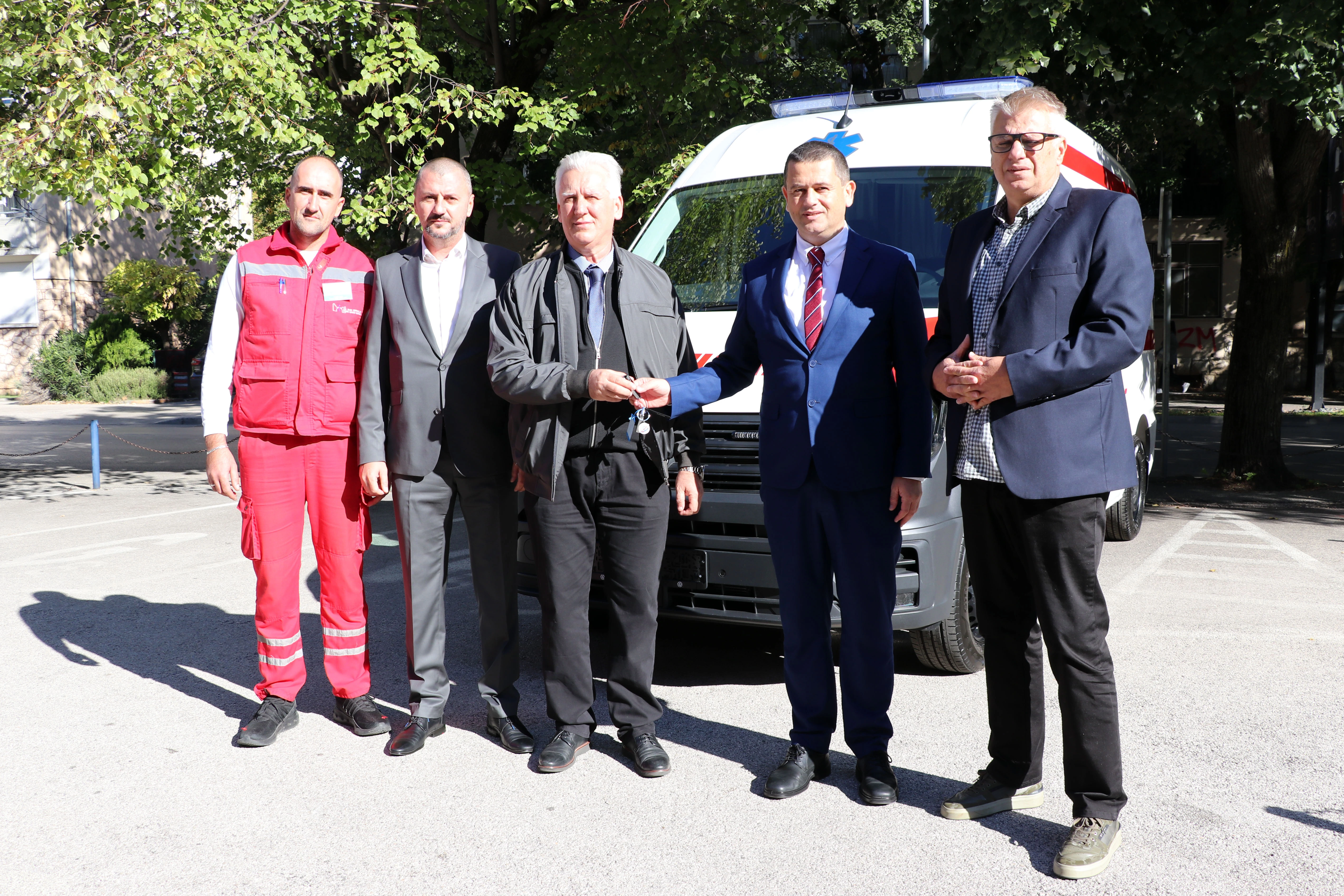 Dom zdravlja Stari grad Mostar dobio novo vozilo hitne pomoći