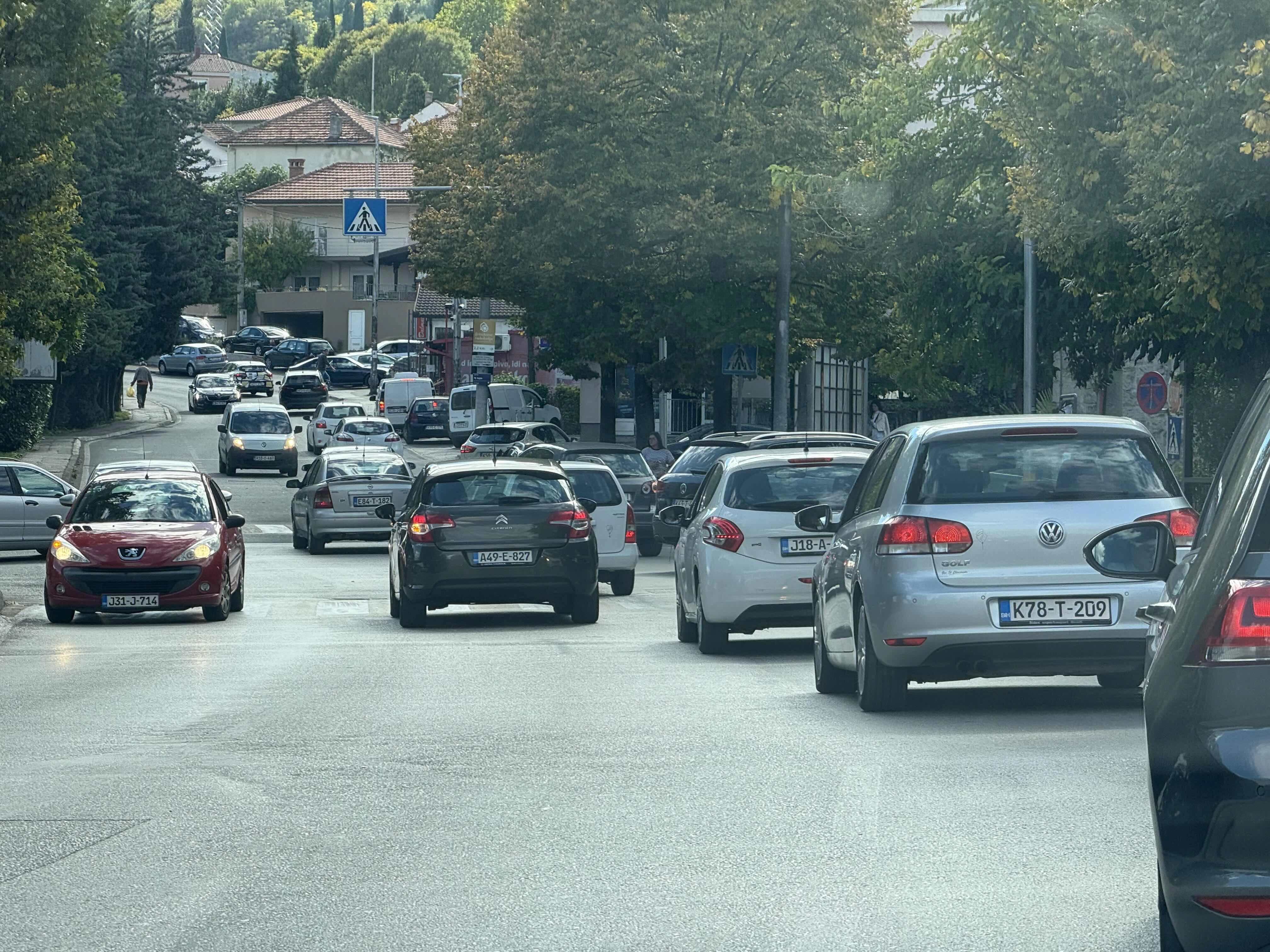 Lančani sudar u Mostaru