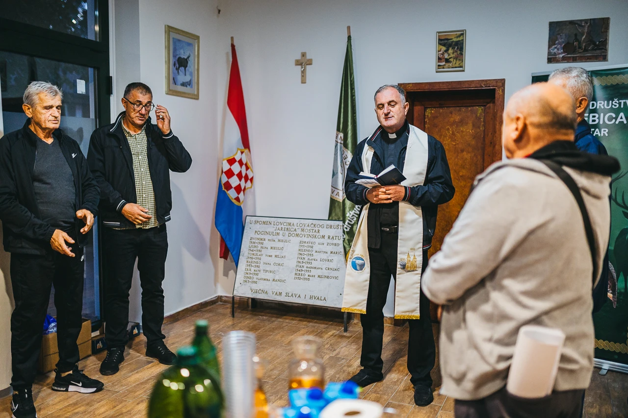 Lovačko društvo "Jarebica" Mostar otvorilo nove prostorije u Mostaru