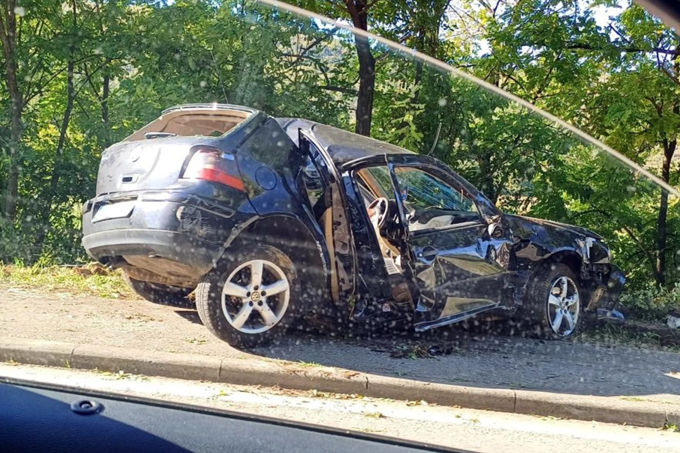Gruđanin sletio s ceste u Vrućicama. Ozlijeđen je