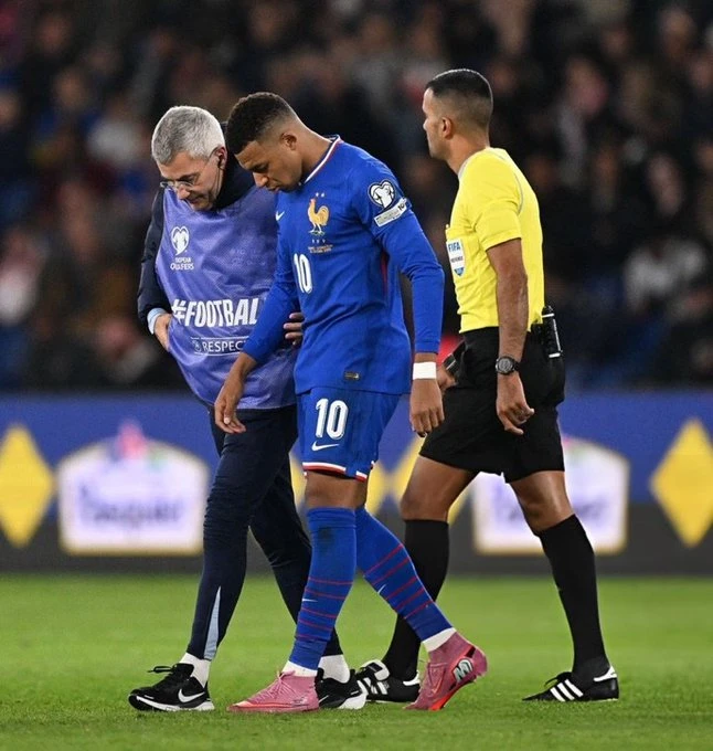 Francuzi oslabljeni: Mbappe se zbog ozljede vratio u Madrid