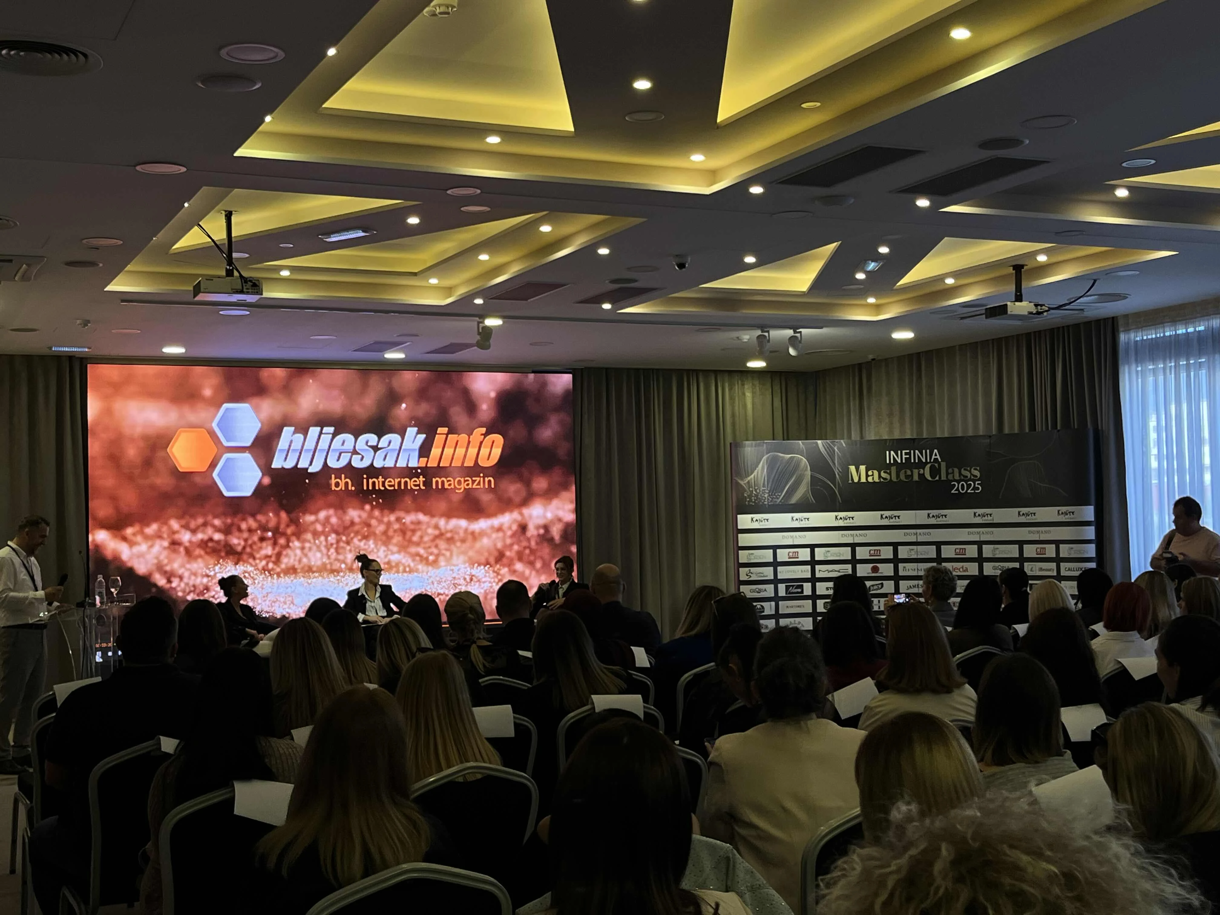 FOTO | Mostar: Ella Dvornik, Bojana Mutić i Amra Kajanija na Infinia MasterClassu
